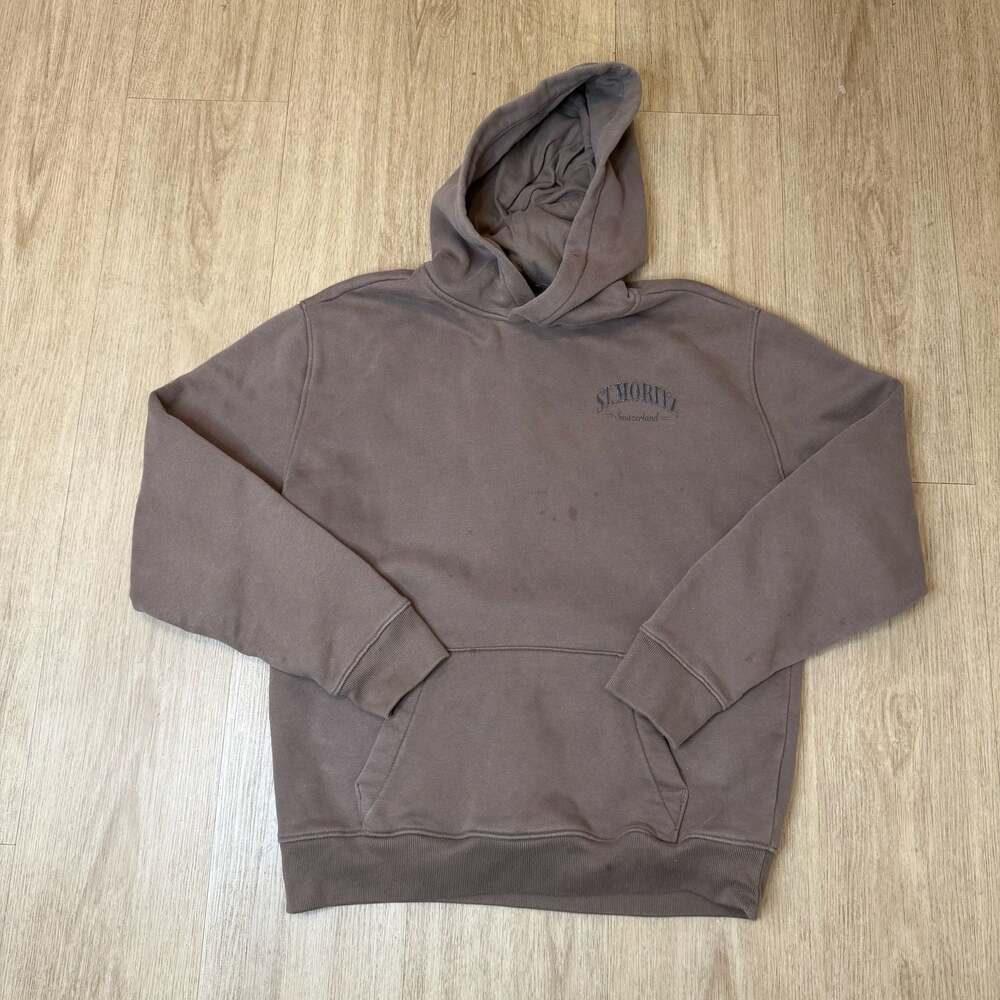 VTG Hollister St. Moritz Switzerland Relaxed Fit Hoodie Size S